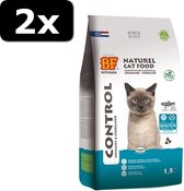 2x BIOFOOD CAT CONTROL 1,5KG
