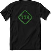 TSK Studio Shirt |Groen | T-Shirt Heren / Dames | Original & vintage | Sport Shirt Cadeau | Maat L