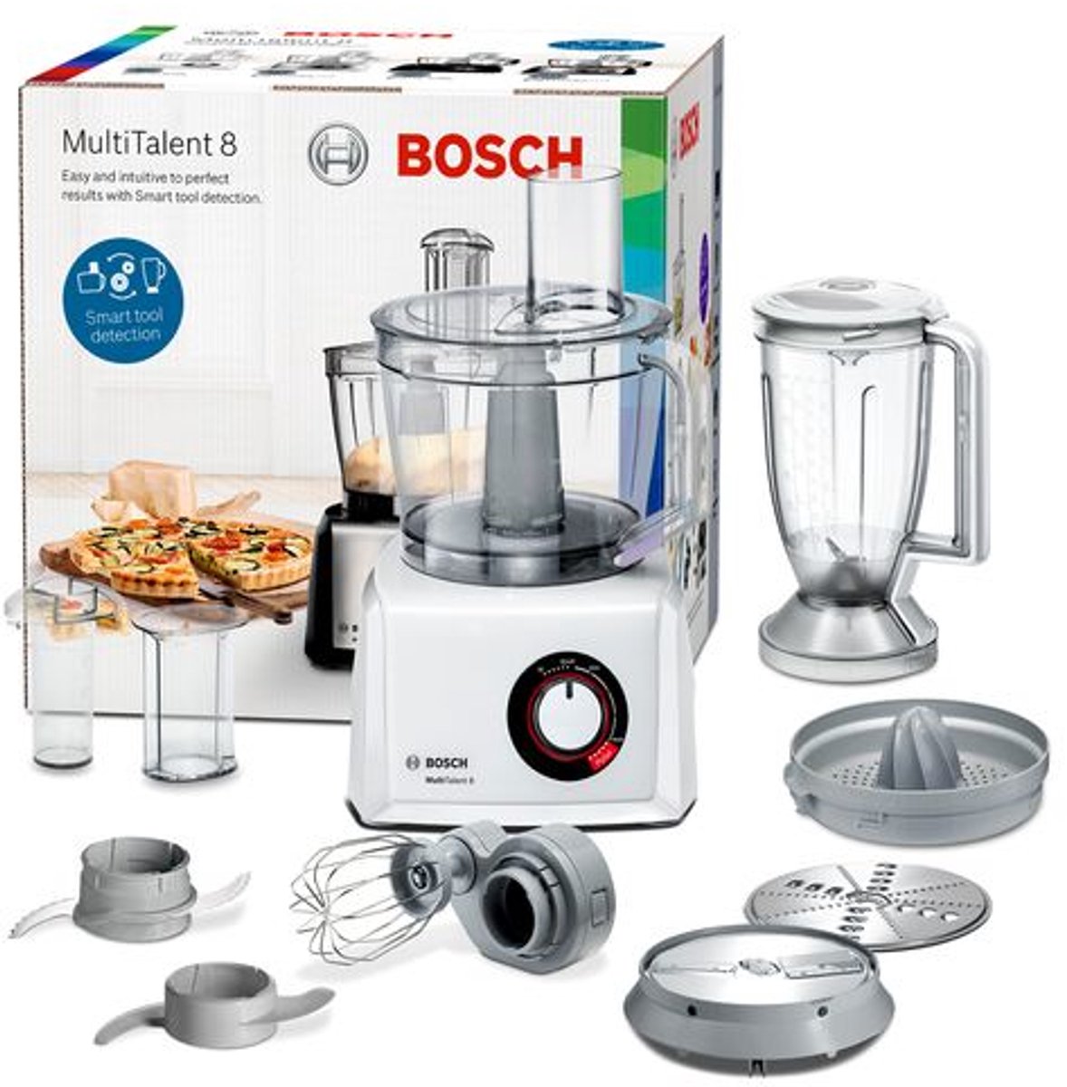 Bosch MultiTalent 8 MC812W620 - Foodprocessor - Wit thumbnail 6