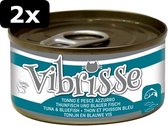 2x VIBRISSE CAT TUNA/ANJOVIS 24X70GR