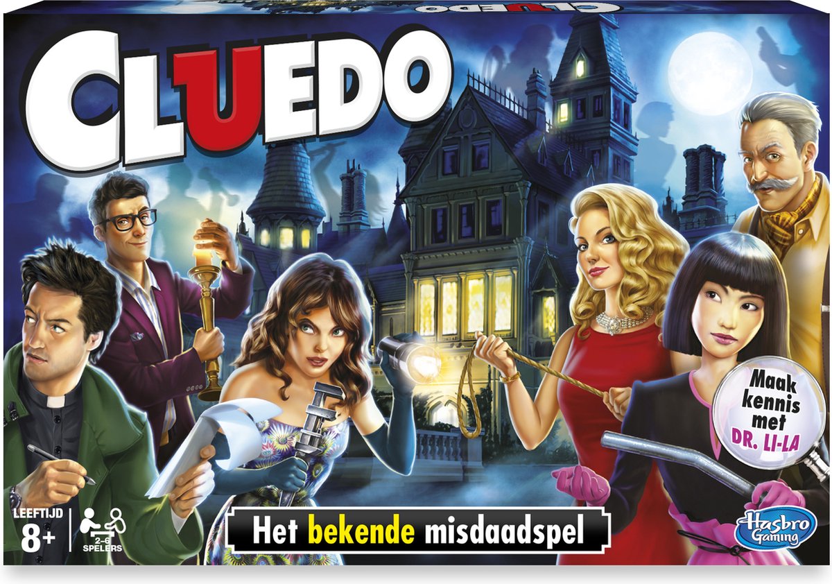 waardigheid galop Ventileren Cluedo - Bordspel | Games | bol.com