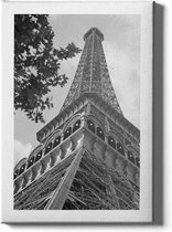Walljar - Eiffel Tower '35 - Muurdecoratie - Canvas schilderij