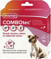 Beaphar COMBOtec Hond 2-10 kg - 2 pipetten
