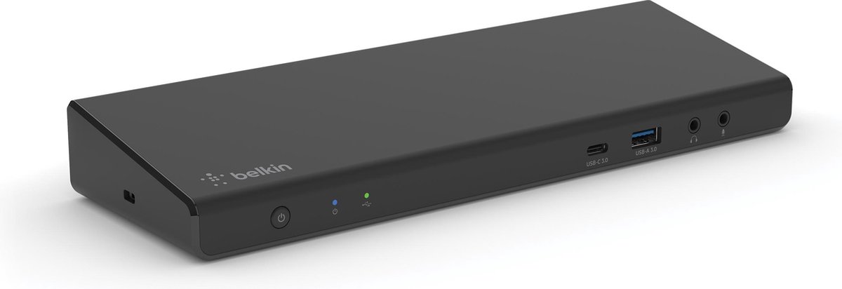 Belkin CONNECT Universal USB-C® Triple Display Dock - met kabel - Zwart