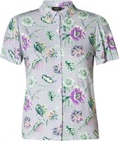 YESTA Jesephine Blouse - Lavender/Multi-Colou - maat 4(54/56)