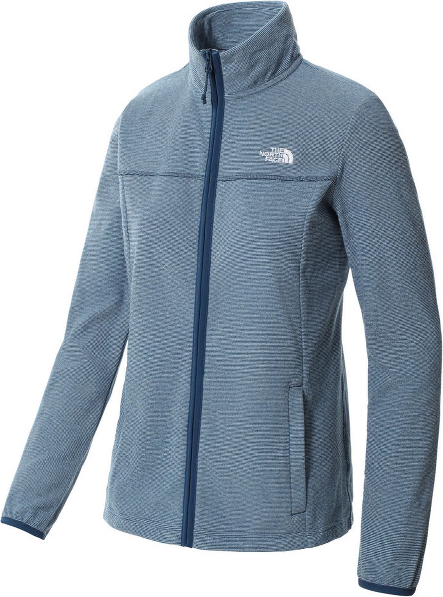 The North Face Homesafe Fleece Fullzip Women - Monterey blue - Outdoor Kleding - Fleeces en Truien - Fleece