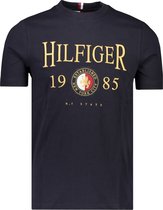 Tommy Hilfiger T-shirt Blauw voor heren - Lente/Zomer Collectie