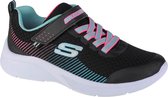 Skechers Microspec 302016L-BKAQ, voor meisje, Zwart, Sportschoenen,Sneakers, maat: 27,5