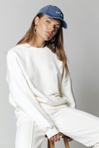 Colourful Rebel Uni Trui Wit Dames - Katoen - XS