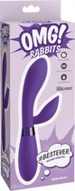 OMG! Rabbits - #Bestever Silicone Vibrator - Silicone Vibrators purple