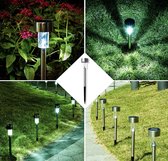 7x Solar tuinlamp - tuinverlichting op zonne energie - solar tuinverlichting - tuinpad verlichting - Sfeerverlichting tuin
