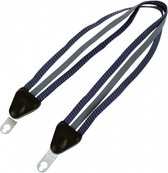 snelbinder 70-135 cm polyester blauw/grijs
