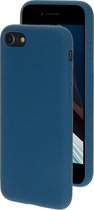 Apple iPhone SE (2022) Hoesje - Mobiparts - Serie - Siliconen Backcover - Blueberry Blue - Hoesje Geschikt Voor Apple iPhone SE (2022)