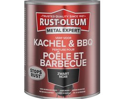 Rust-Oleum Metal Expert Kachel- & BBQ Verf ZWART spuitbus 400ml