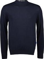 Hensen Pullover - Slim Fit - Blauw - 3XL Grote Maten