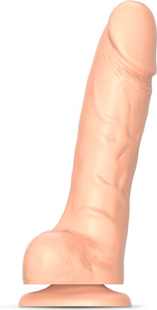 Goedkoopste Strap-on-Me Sliding Skin Realistische Dildo - Beige - maat XXL
