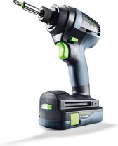 Bol.com Festool TID 18 C31-Plus 18V Li-Ion accu slagschroevendraaier set (2x 31Ah) in systainer - 180Nm - 8x220mm - koolborstelloos aanbieding