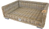 Boony 'Est 1941' rotan bed, 85x60 cm.