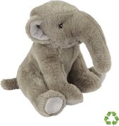 Ravensden Knuffel olifant Eco Soft - 23 cm - pluchen - knuffeldier
