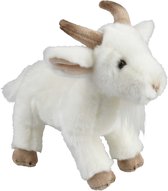 Pluche knuffel dieren Geit van 28 cm - Speelgoed geiten knuffels - Leuk als cadeau voor kinderen