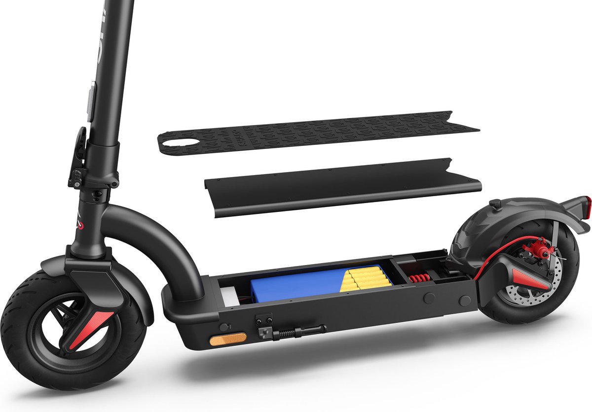 Afbeelding 3 van Sharp KS2AEU-B e-Scooter - 10 inch - ingebouwd display - achtervering - appbediening