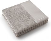 handdoek 50 x 100 cm katoen grijs