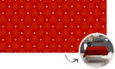 Kerst Tafelkleed - Kerstmis Decoratie - Tafellaken - Patronen - Kerst - Goud - Stippen - 300x150 cm - Kerstmis Versiering