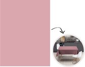 Tafelkleed - Tafellaken - 130x170 cm - Roze - Kleuren - Interieur - Effen - Kleur - Binnen en Buiten