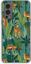 Case Company® - OnePlus Nord 2 5G hoesje - Luipaard 2 - Soft Cover Telefoonhoesje - Bescherming aan alle Kanten en Schermrand