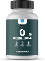 Brains Krill olie - Omega 3 visolie - 90 softgels
