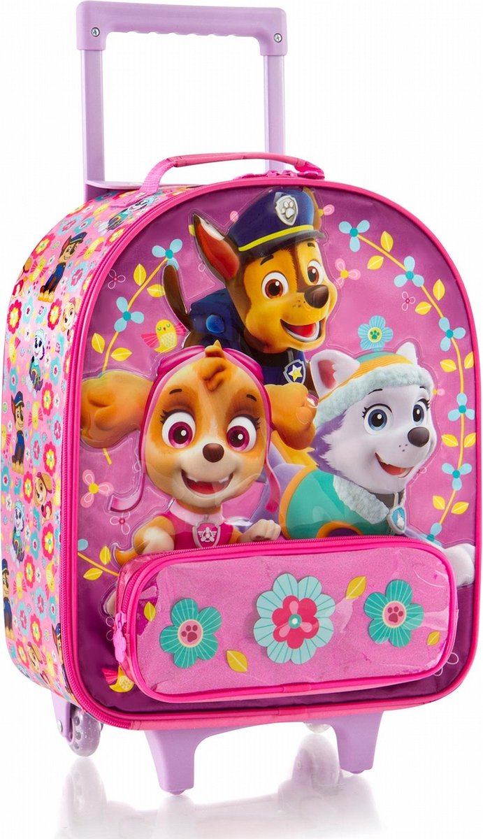 Paw Patrol Skye Valise Enfants | Les Filles Rose Cabine Petit