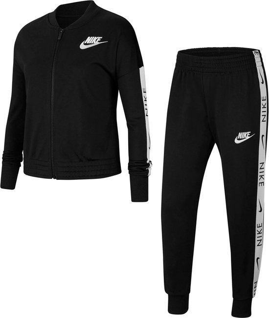 Survêtement Nike Nike Sportwear - Taille 122 - Unisexe - Noir / Blanc | bol