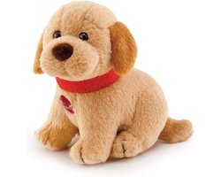 Trudi - Sweet Collection Knuffel Hond Labrador 9 cm - Handgemaakt in Italie - Zacht pluche - Knuffeldier voor jongens en meisjes - Beige - 7x9x9 cm maat XXS
