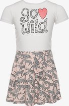 TwoDay tweedelige meisjes set - Wit - Maat 110/116