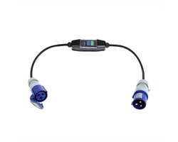 ProPlus Verlengkabel met aardlekschakelaar - 16A - IP44/IP55 - Neopreen - 240V - 3600W