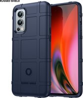 Hoesje voor OnePlus Nord 2 5G - Beschermende hoes - Back Cover - TPU Case - Blauw