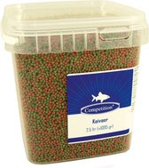 vijvervisvoer Koi 2,5 liter bruin/rood