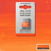 Winsor & Newton Professionele Aquarelverf Halve Nap Transparent Oranje