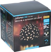 decoratielamp 12 x 14 cm keramiek led wit 3-delig