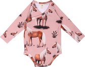 Beauty Horses Rompertjes Bio-Babykleertjes Bio-Kinderkleding