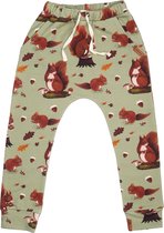 Squirrel Family Baggy Broek Bio-Babykleertjes Bio-Kinderkleding