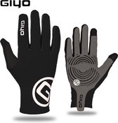 Giyo - Fietshandschoenen - Maat L - MTB - Wielrennen - Zwart - Fiets handschoenen - Wielren