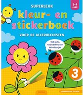 kleur- en stickerboek voor de allerkleinsten (2-4 jaar)