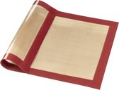 Xavax Siliconen Bakmat Hoekig 40 X 30 Cm Rood-bruin