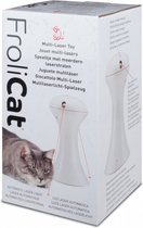 kattenspeeltje laserstralen 10,5 cm wit