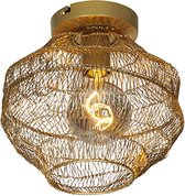 QAZQA vadi - Oosterse Plafondlamp - 1 lichts - Ø 250 mm - Goud/messing -  Woonkamer | Slaapkamer | Keuken