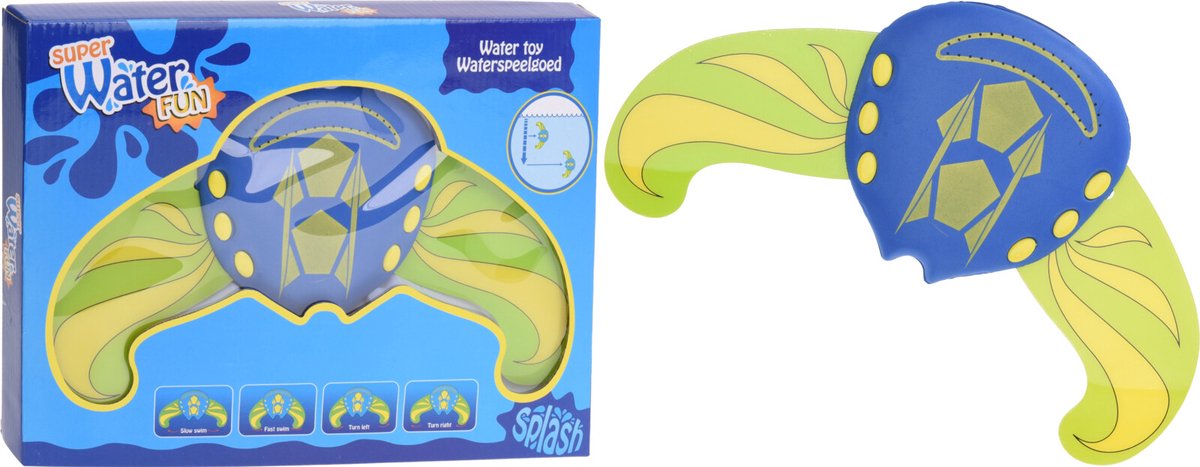Free And Easy Onderwaterfrisbee 30 Cm Blauw/groen