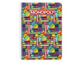 spiraalnotitieboek Monopoly 17 x 25 cm papier