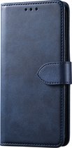 iPhone SE 2022 Bookcase Hoesje - Leer - Book Case - Wallet - Flip Cover - Mat - Apple iPhone SE 2022 - Blauw