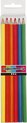 Colortime kleurpotloden vulling: 3 mm neon kleuren 6stuks